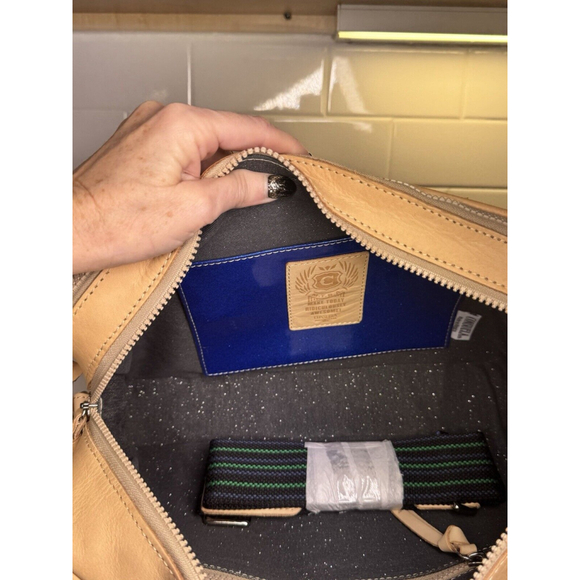 Consuela Inked Satchel New With Tags - Picture 10 of 15